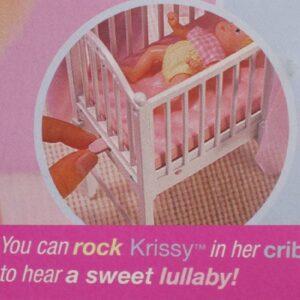 Barbie and Krissy Bedtime Baby with Musical Crib