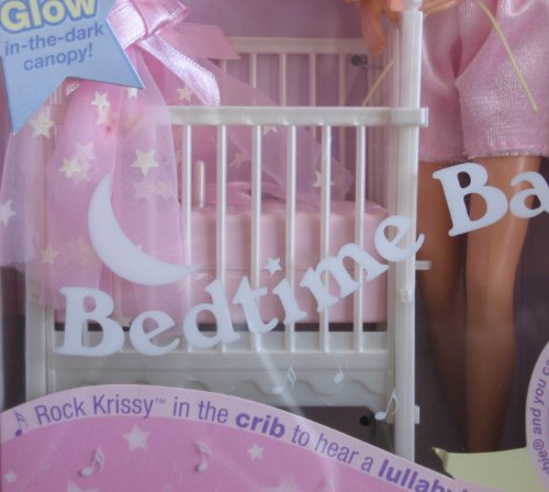 Barbie and Krissy Bedtime Baby with Musical Crib