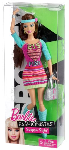 Barbie Fashionistas Swappin’ Styles Sporty Doll - 2011