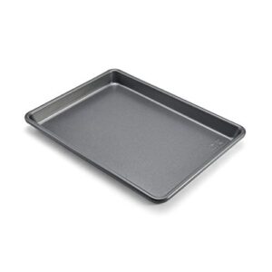 chicago metallic commercial ii non-stick small cookie/baking sheet, 12.25 by 8.75, gray