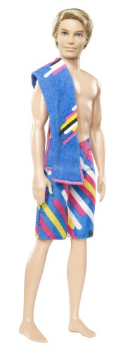 Barbie - Bathing Suit Ken Doll, Includes Doll and Swimsuit