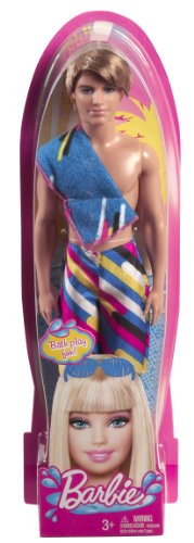 Barbie - Bathing Suit Ken Doll, Includes Doll and Swimsuit