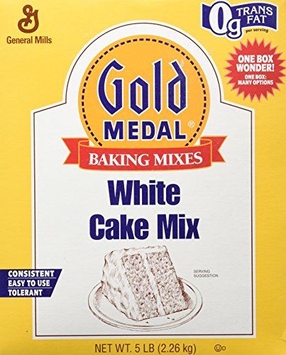 GeneralMills LR/D GOLD MEDAL WHITE CAKE MIXES 6 CASE 5 POUND, 5-pounds