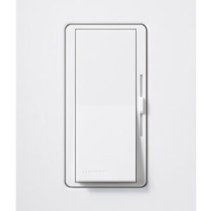 Lutron, Snow DVSCELV-300P-SW Diva 300-watt Single Pole Electronic Low-Voltage Dimmer, 1 Pack