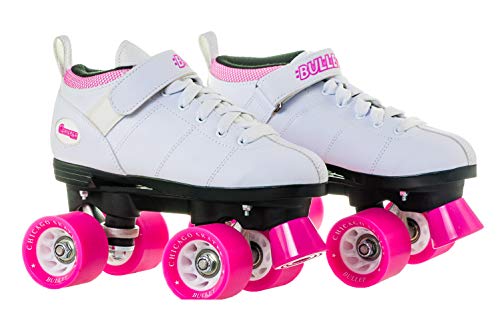 Chicago Bullet Ladies Speed Roller Skate –White Size 7