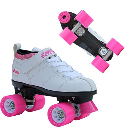 Chicago Bullet Ladies Speed Roller Skate –White Size 7