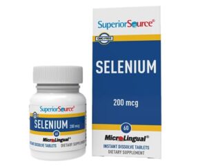 superior source selenium nutritional supplements, 200 mcg, 60 count