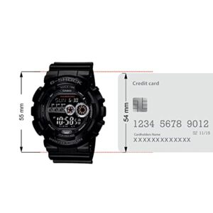 Casio Men's GD100-1BCR G-Shock X-Large Black Multi-Functional Digital Sport W...