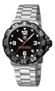 tag heuer men's wah1110.ba0858 formula 1 black dial watch
