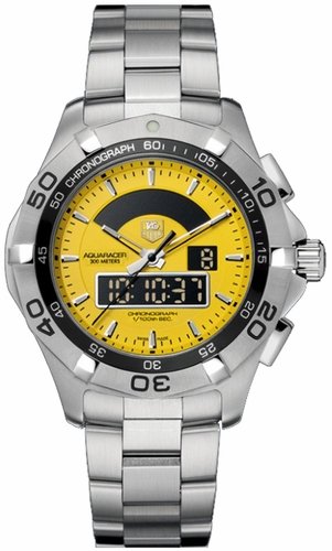 TAG Heuer Aquaracer 2000 Chronotimer Mens Watch CAF1011.BA0821