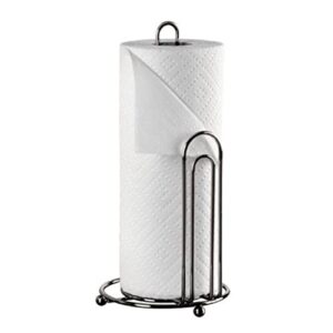 kitchen details paper towel holder | holds 1 standard roll | sink | countertop | rust resistant | organization | onyx