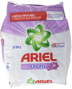 ariel powdered detergent with downy