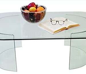 See Glass Dining Table - Base Only