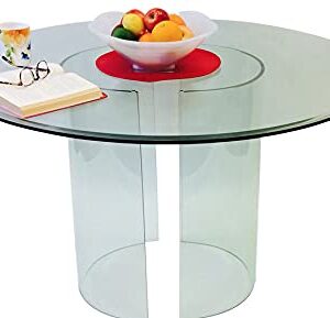 See Glass Dining Table - Base Only