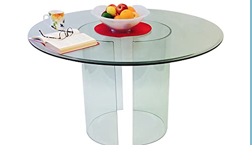 See Glass Dining Table - Base Only