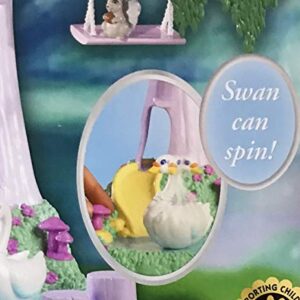 Barbie Swan Lake ENCHANTED FOREST Playset w 6 Animal Friends, Swing & MORE! (2003)
