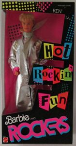 1986 mattel barbie - hot rockin' fun barbie & rockers - blonde ken