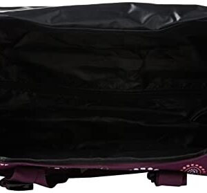 Rockland Rolling Duffel Bag, Purple Pearl, 22-Inch