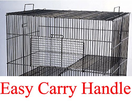 30" Small Animal Cage Sugar Glider Chinchilla Ferret Rats Critters Cage, 30" Length x 18" Depth x 24" Height