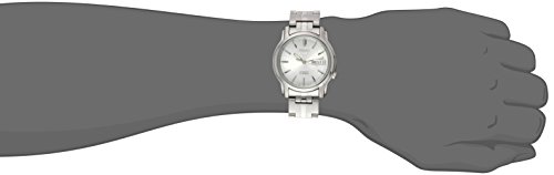 Seiko Men's SNKK65 Seiko 5 Automatic Stainless Steel Watch with Silver-Tone Dial