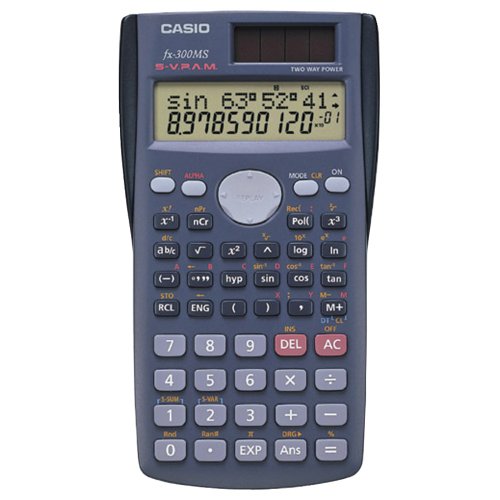 Casio FX300MS FX-300MS Scientific Calculator, 10-Digit LCD