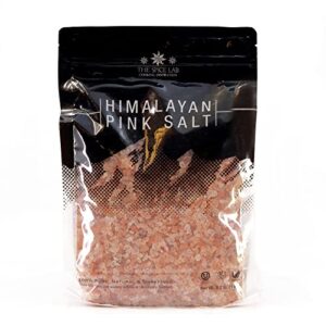 the spice lab himalayan salt - coarse 2.2 lb / 1 kilo - pink himalayan salt is nutrient and mineral dense for health - gourmet pure crystal - kosher & natural certified