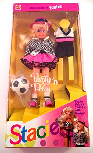 Barbie - Party 'n Play STACIE Doll Littlest Sister of Barbie (1992)