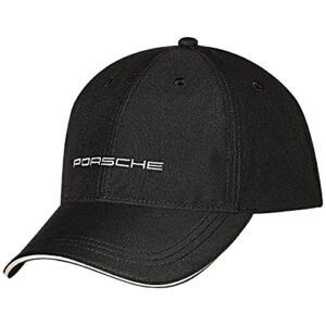 porsche classic black baseball cap