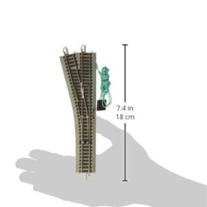 Bachmann Industries E-Z Track 4 Turnout - Left (1/card) N Scale