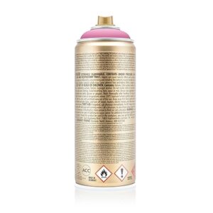 Montana Cans Montana GOLD 400 ml Color, Shock Pink Light Spray Paint,MXG-S4000, 13.5 Fl Oz (Pack of 1)