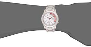 SEIKO Men's SNKK25 5 Stainless Steel White Dial Watch