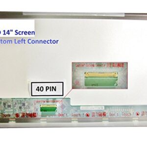 TOSHIBA SATELLITE E205-S1980 LAPTOP LCD SCREEN 14.0" WXGA HD LED DIODE (SUBSTITUTE REPLACEMENT LCD SCREEN ONLY. NOT A LAPTOP )