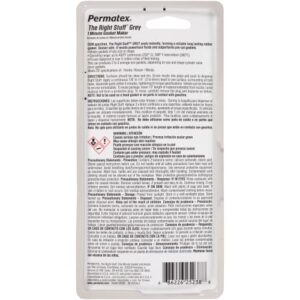 Permatex 25238 The Right Stuff 1 Minute Grey Gasket Maker, 3 oz