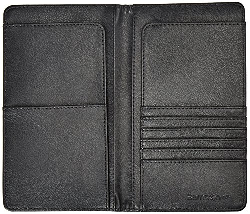 Samsonite Plastic Travel Wallet,Compact, Black, One Size