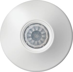 sensor switch cmr pdt 9 contractor select ceiling mount occupancy sensor, 12 foot radius, white