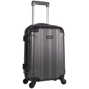 kenneth cole out of bounds, charcoal, 20-inch carry on