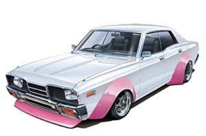 aoshima 1/24 scale 330 cedric special 1977 grand champion - plastic car model kit # 00144