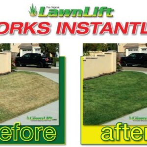 Lawnlift Ultra Concentrated (Green) Grass Paint 16oz. = 1.375 Gallons of Product.