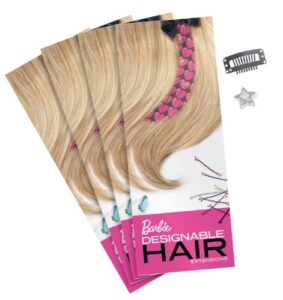 barbie designable hair extensions refill pack