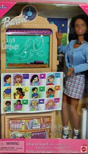 mattel barbie sign language