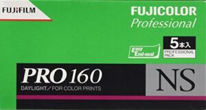 fujifilm (for professional) color negative film fujicolor pro 160 ns brownie twelve five 120 pn 160 ns ep 12ex 5