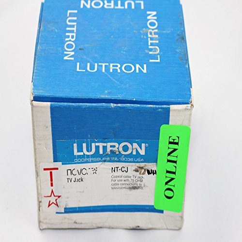 Lutron NT-CJ-WH Wall Plate, See Image