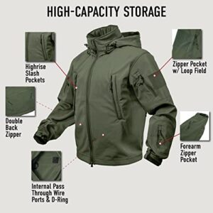 Rothco The Special Ops Soft Shell Jacket in Coyote Tan (X-Large)