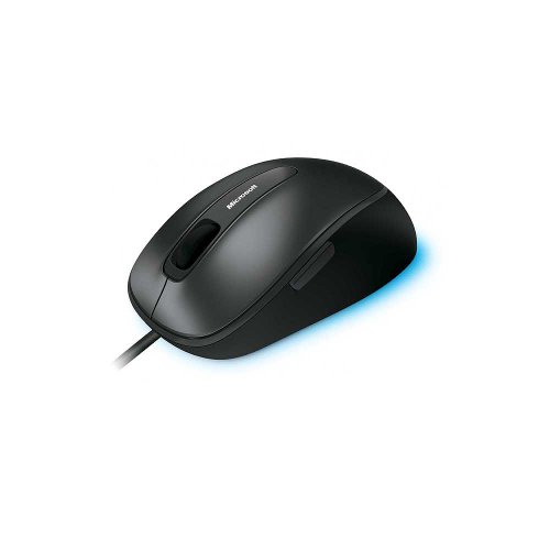 Microsoft Comfort Mouse 4500 for Business - Lochness Gray. Wired USB Computer mouse with 5 customizable buttons, works with PC/Laptop