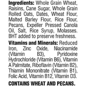 Post Great Grains Raisins, Dates & Pecans Whole Grain Cereal, 16 Ounce
