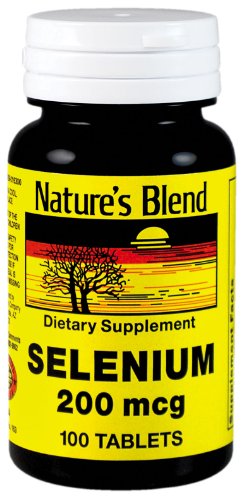 Nature's Blend Selenium 200 mcg 100 Tablets