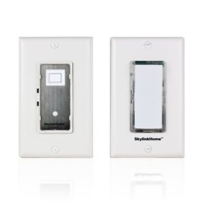 sk-8 wireless diy 3-way on off anywhere lighting home control wall switch set - no neutral wire required