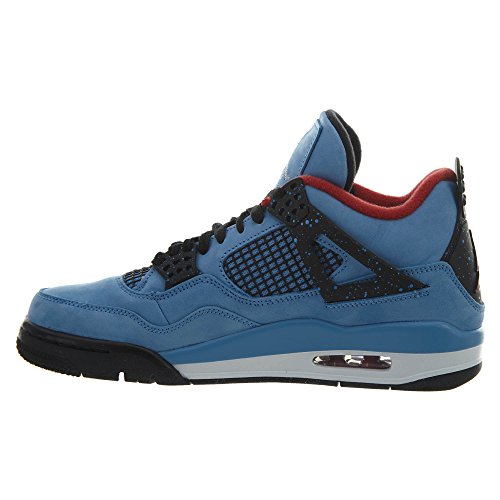 Nike Mens Air Jordan 4 Retro Cactus Jack University Blue/Black Suede Size 11