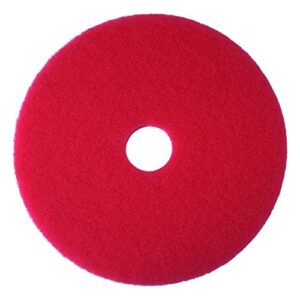 3m red buffer pad 5100, 11 in