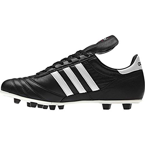 adidas mens Copa Mundial Soccer Shoe, Black/White/Black, 10.5 Women 9.5 Men US